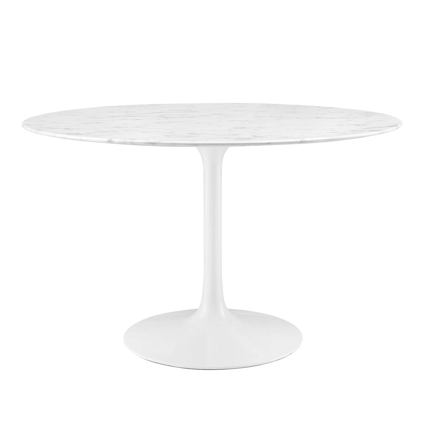 Mesa de comedor redonda de mármol artificial Lippa de 48" de Modway