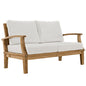 Marina Outdoor Patio Teak Loveseat