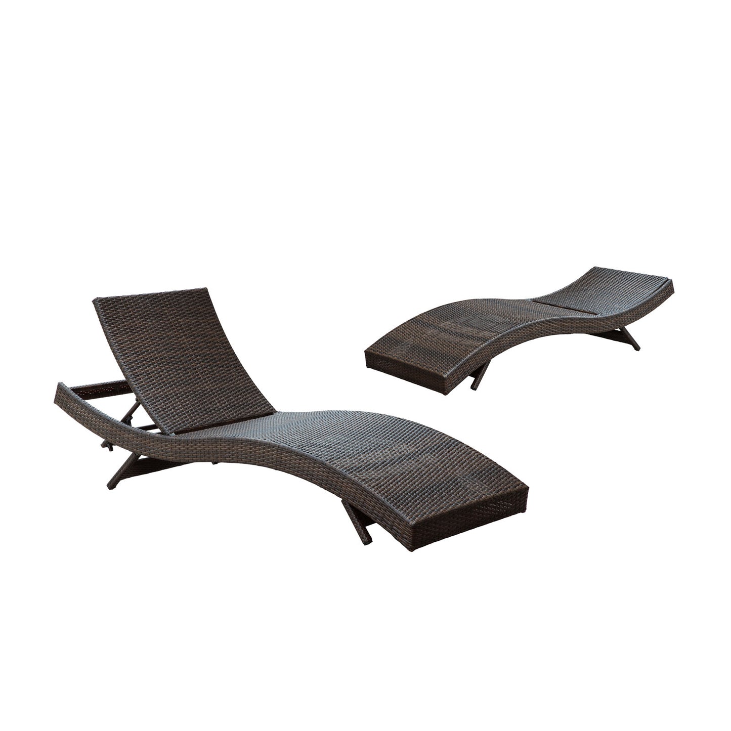 Peer Outdoor Patio Chaise Set of 2