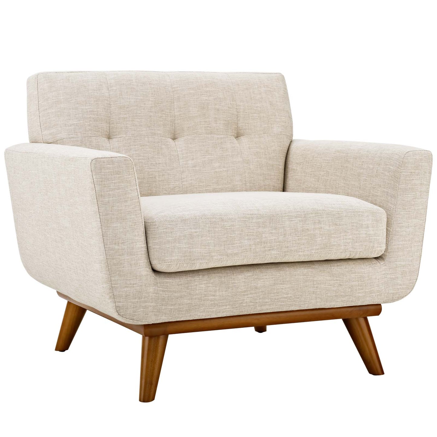 Fauteuil en tissu rembourré Engage de Modway