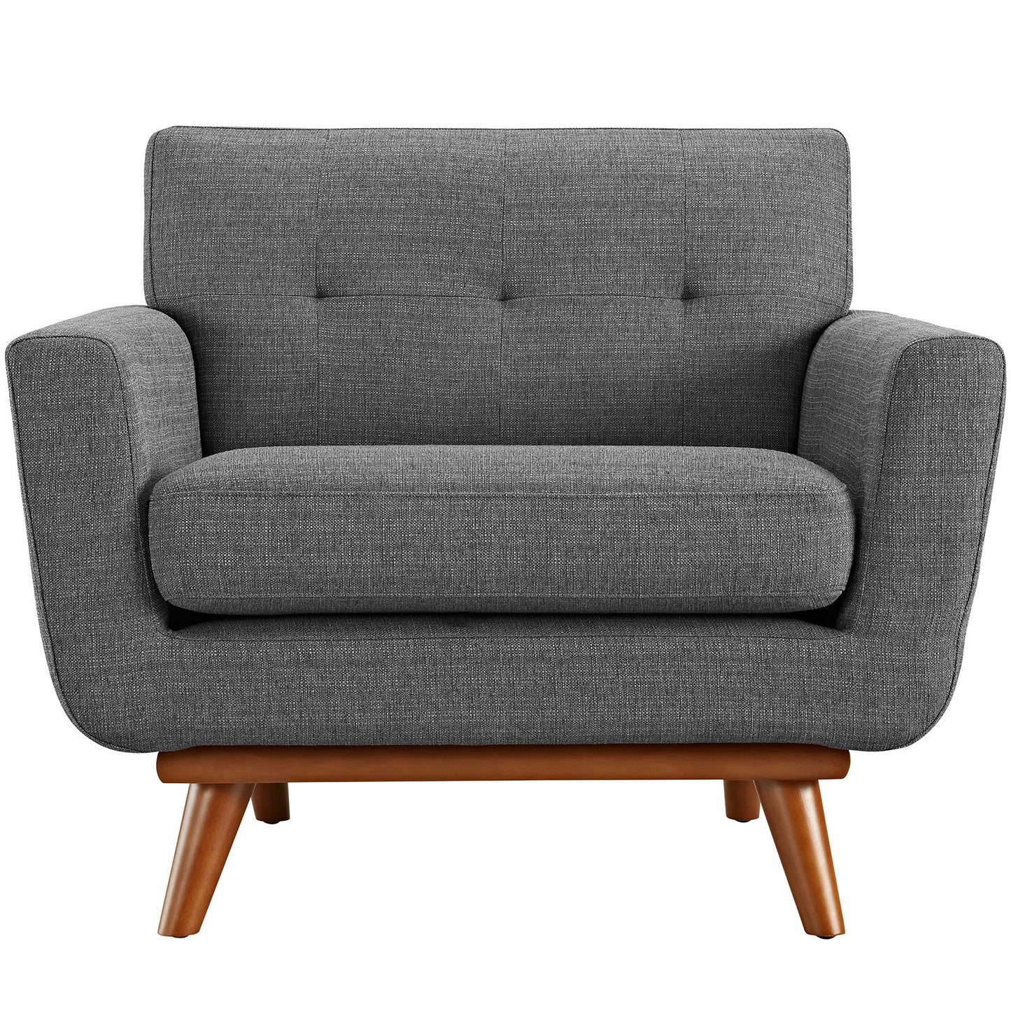 Fauteuil en tissu rembourré Engage de Modway