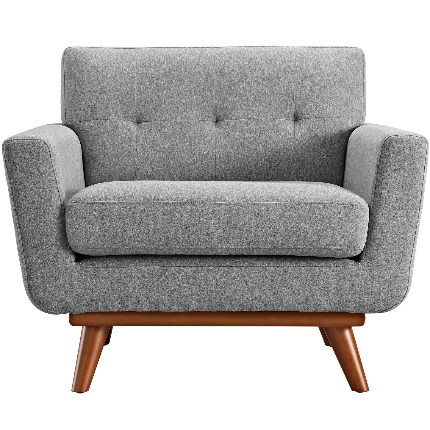 Fauteuil en tissu rembourré Engage de Modway