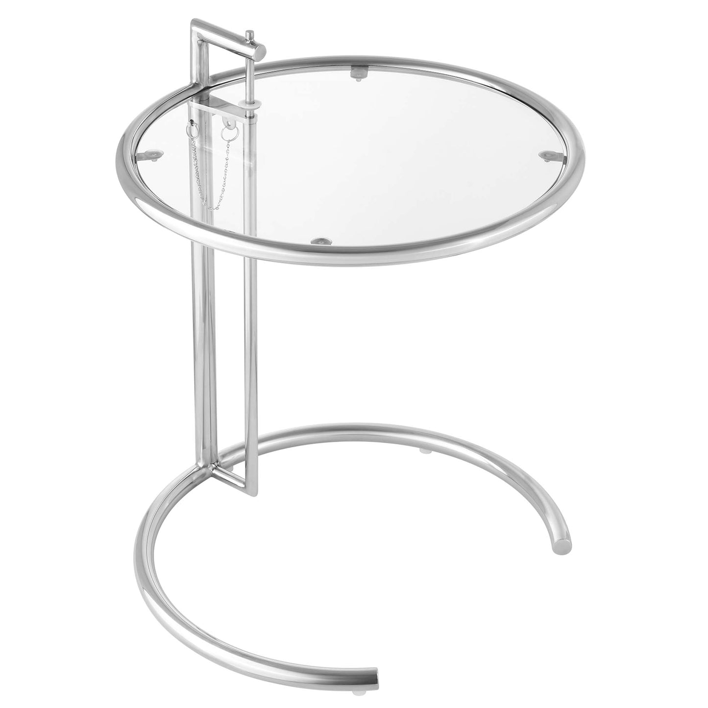 Table d'appoint en métal Eileen Gray par Modway