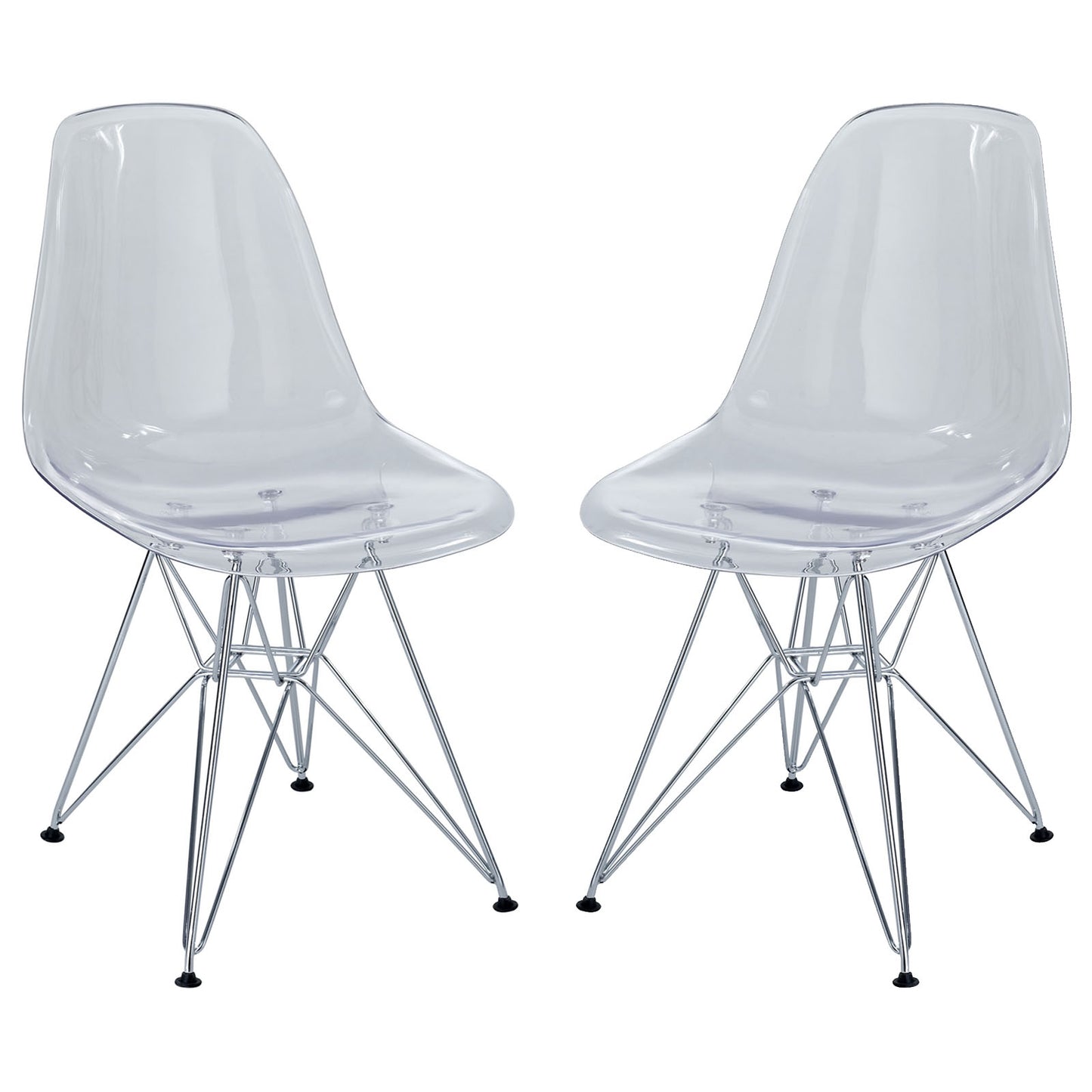 Lot de 2 chaises de salle à manger Paris par Modway