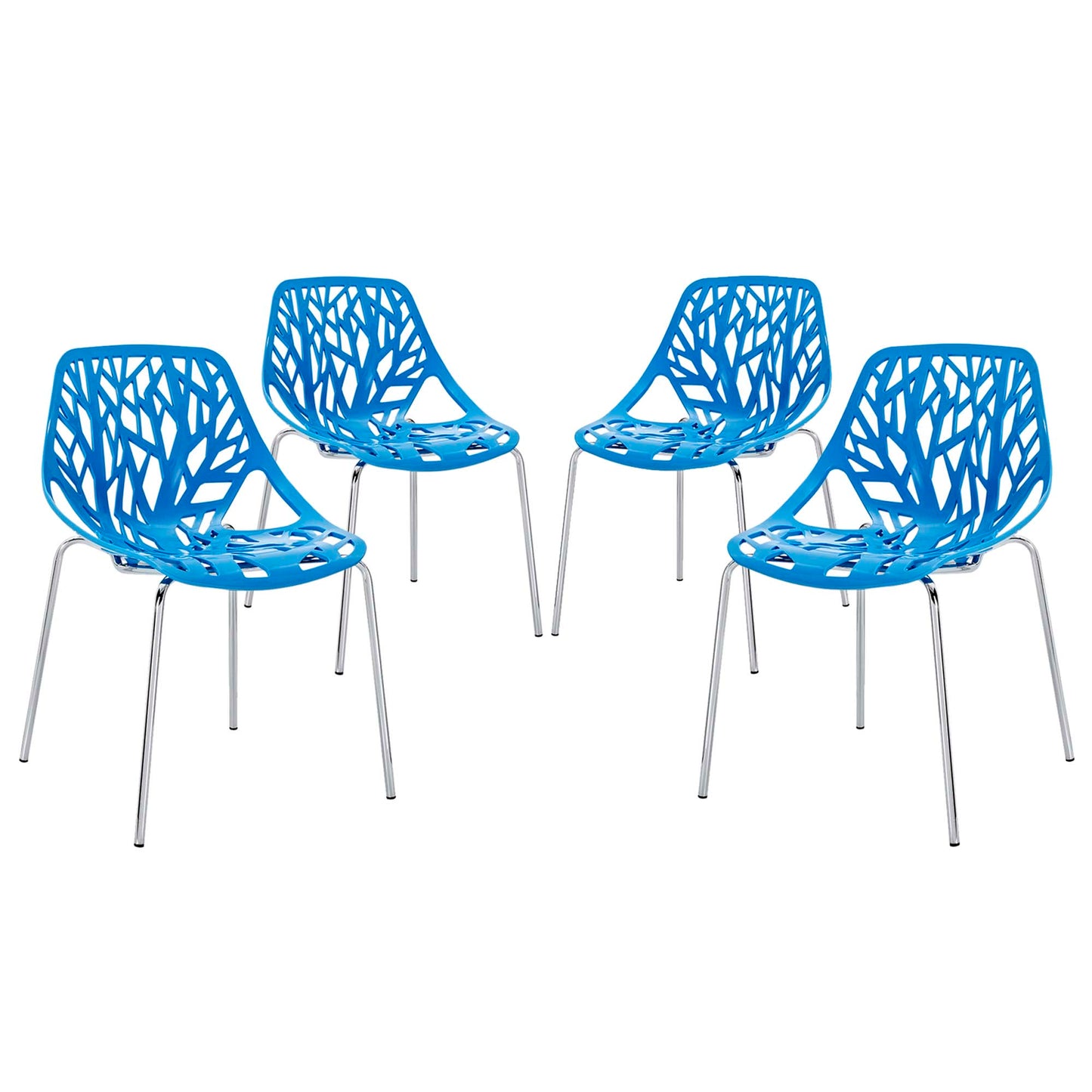 Stencil Dining Side Chair Set of 4