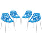 Stencil Dining Side Chair Set of 4