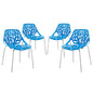 Stencil Dining Side Chair Set of 4