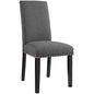 Chaise d'appoint en tissu rembourré Parcel Dining par Modway