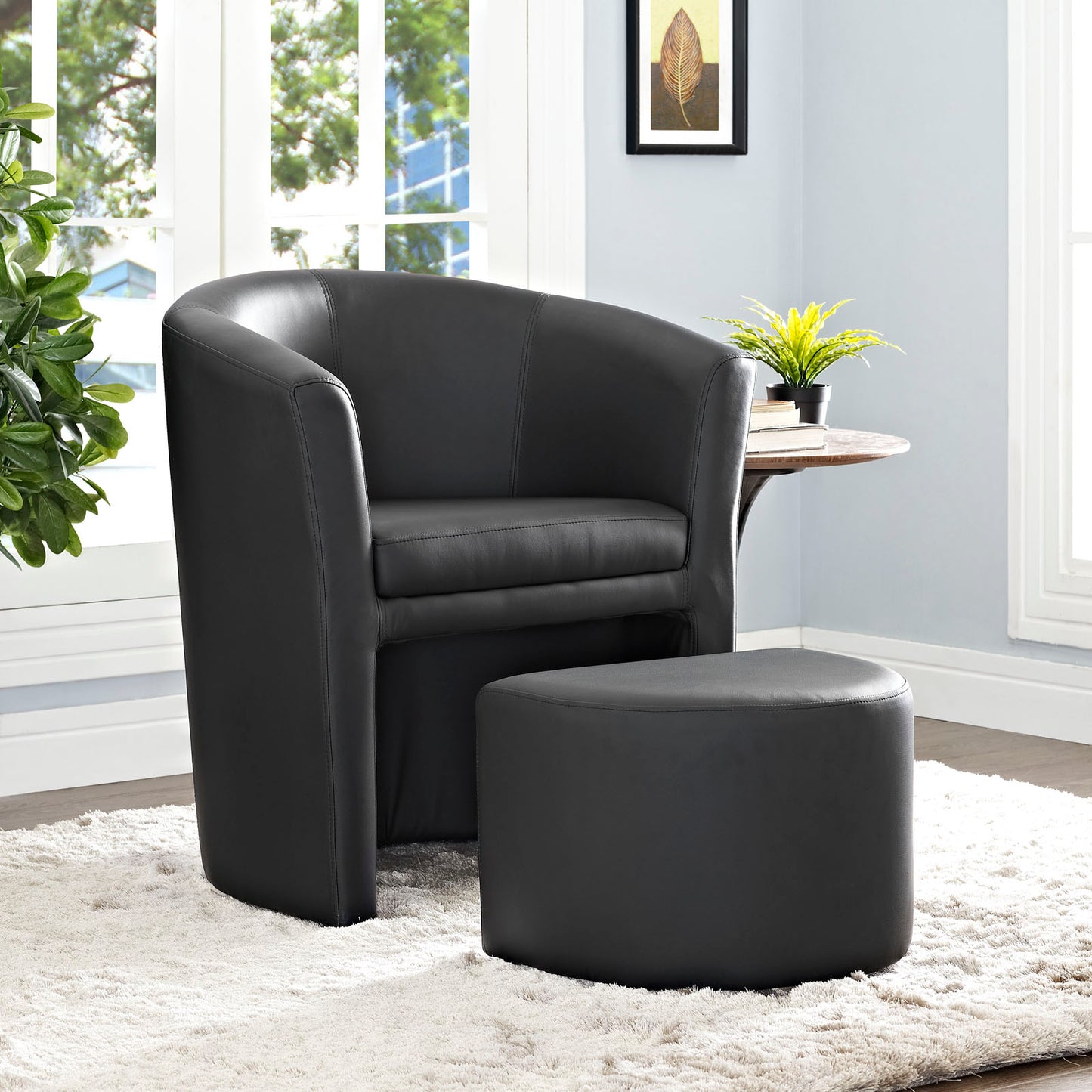 Divulge Armchair and Ottoman