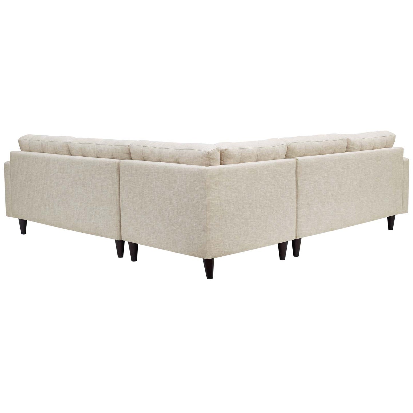 Ensemble de canapés sectionnels en tissu rembourré Empress 3 pièces par Modway