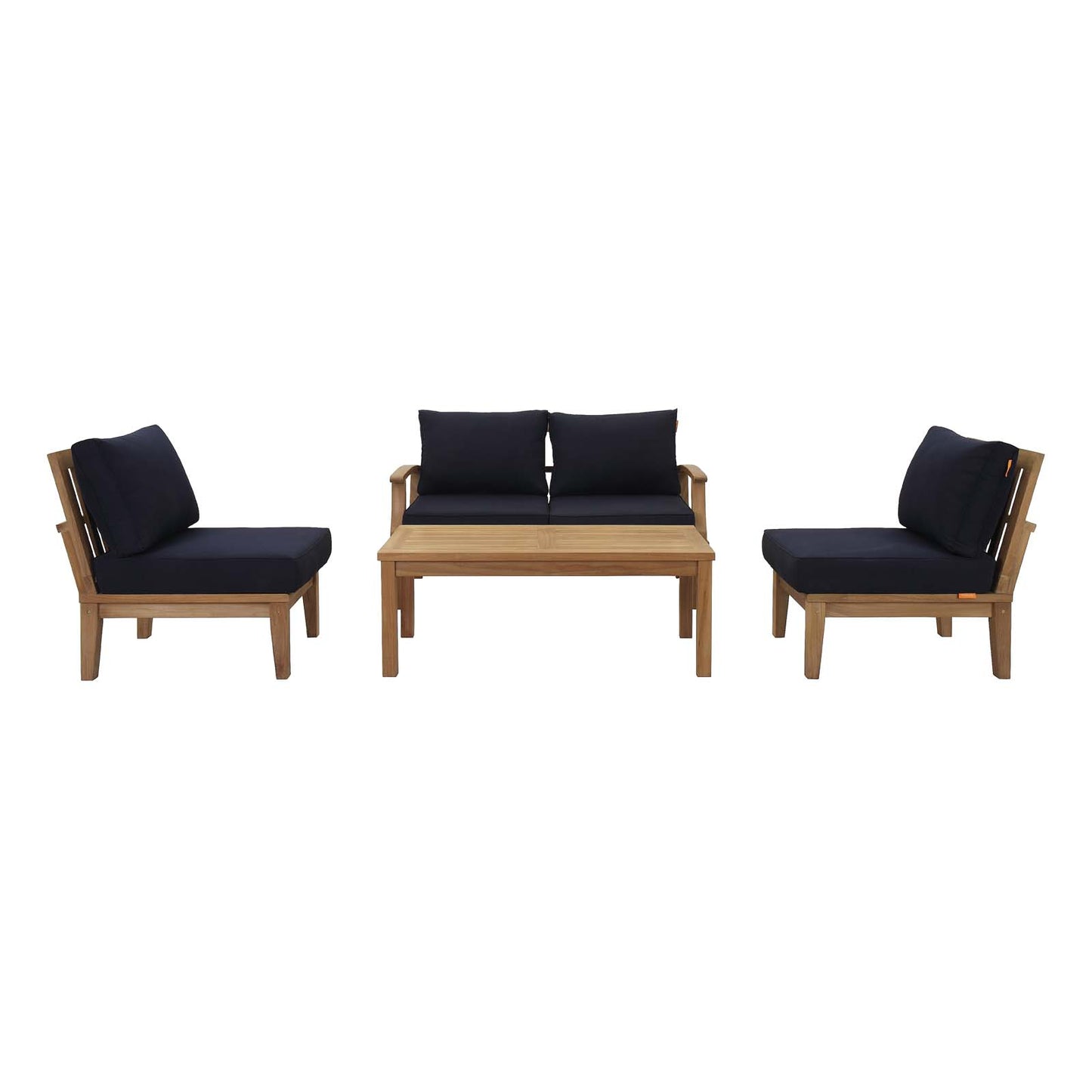 Marina 5 Piece Outdoor Patio Teak Set