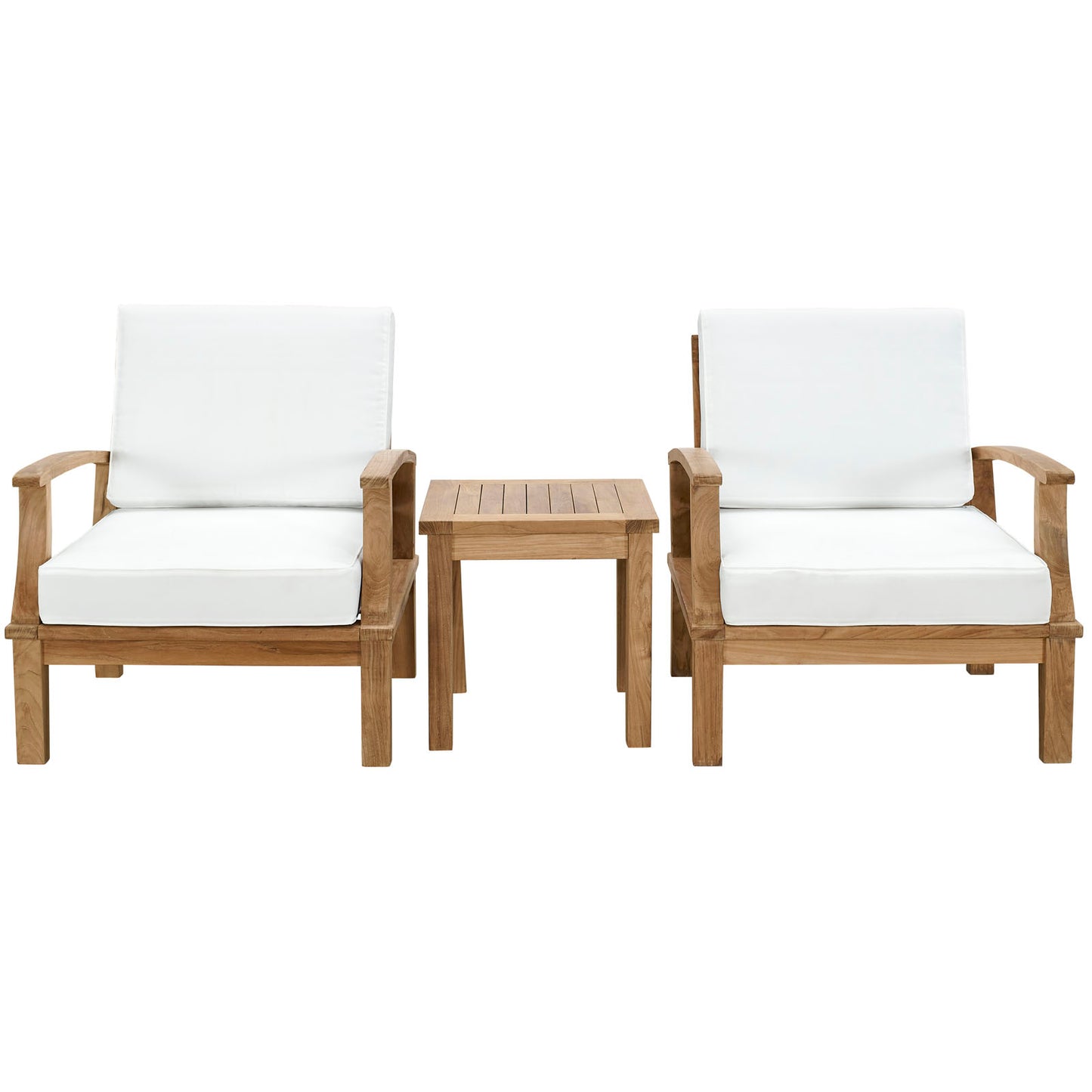 Marina 3 Piece Outdoor Patio Teak Set