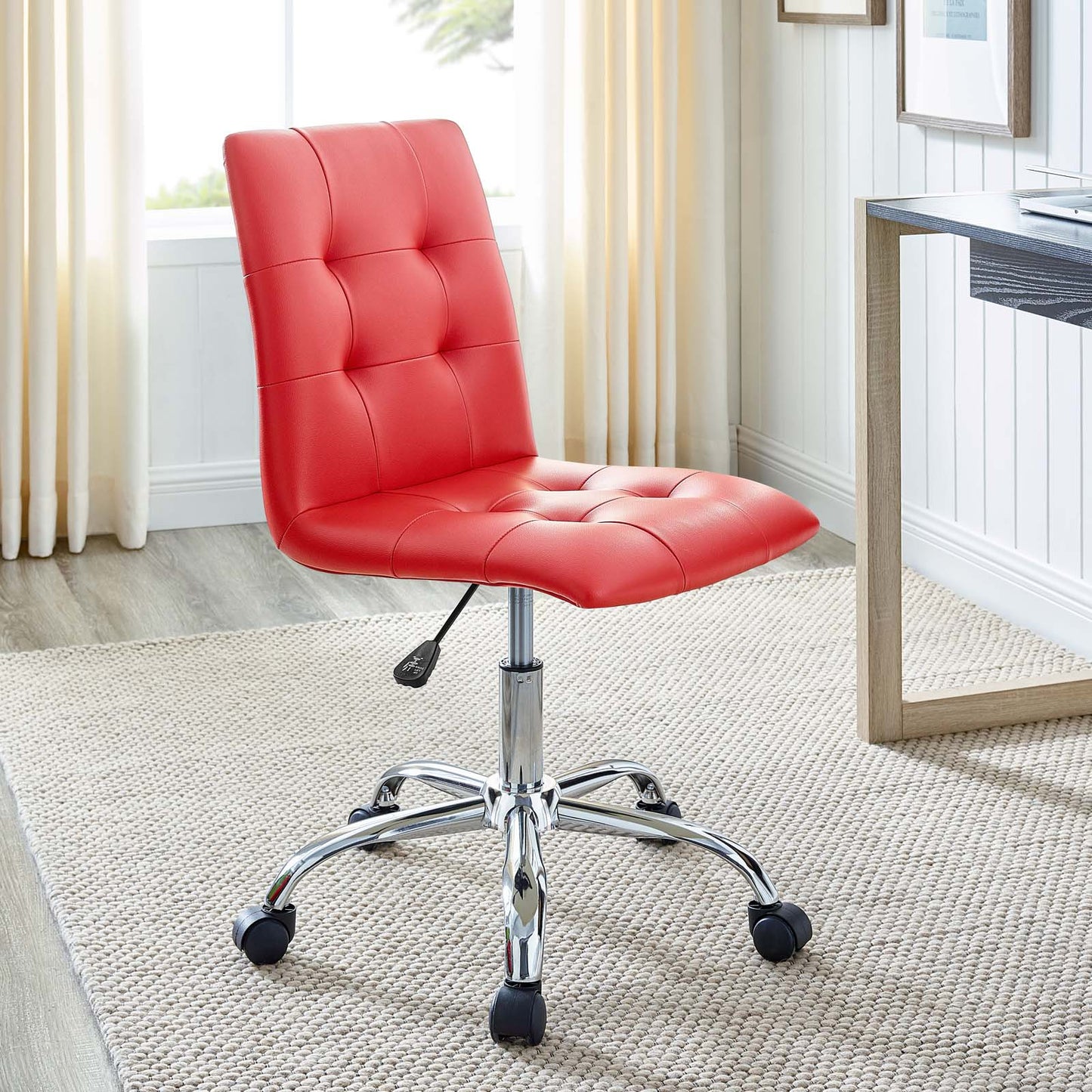 Prim Armless Mid Back Office Chair