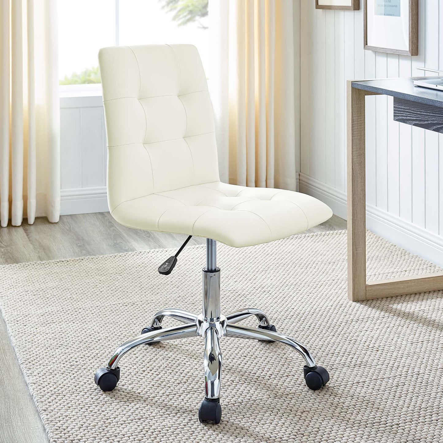 Prim Armless Mid Back Office Chair