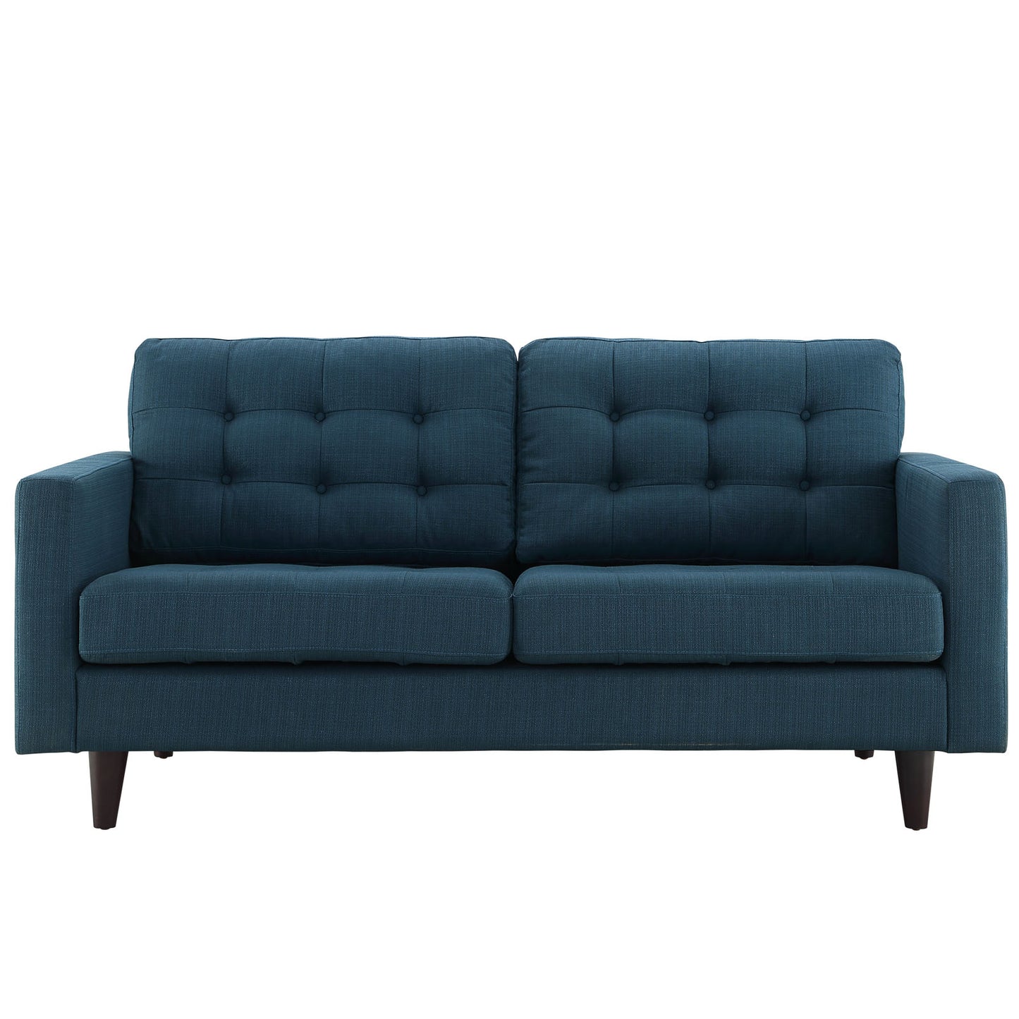 Loveseat tapizado en tela Empress de Modway