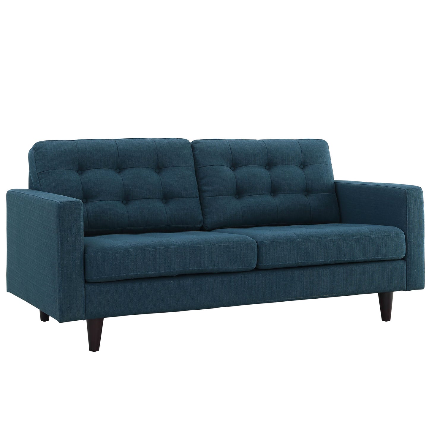 Loveseat tapizado en tela Empress de Modway