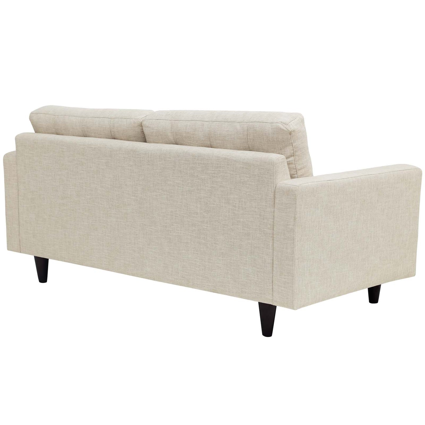 Loveseat tapizado en tela Empress de Modway