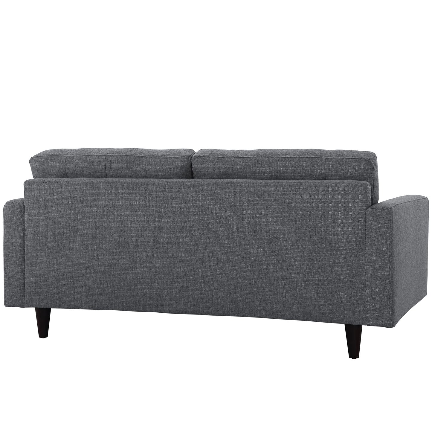 Loveseat tapizado en tela Empress de Modway