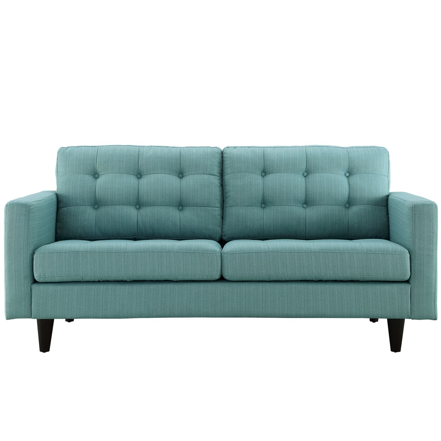 Loveseat tapizado en tela Empress de Modway