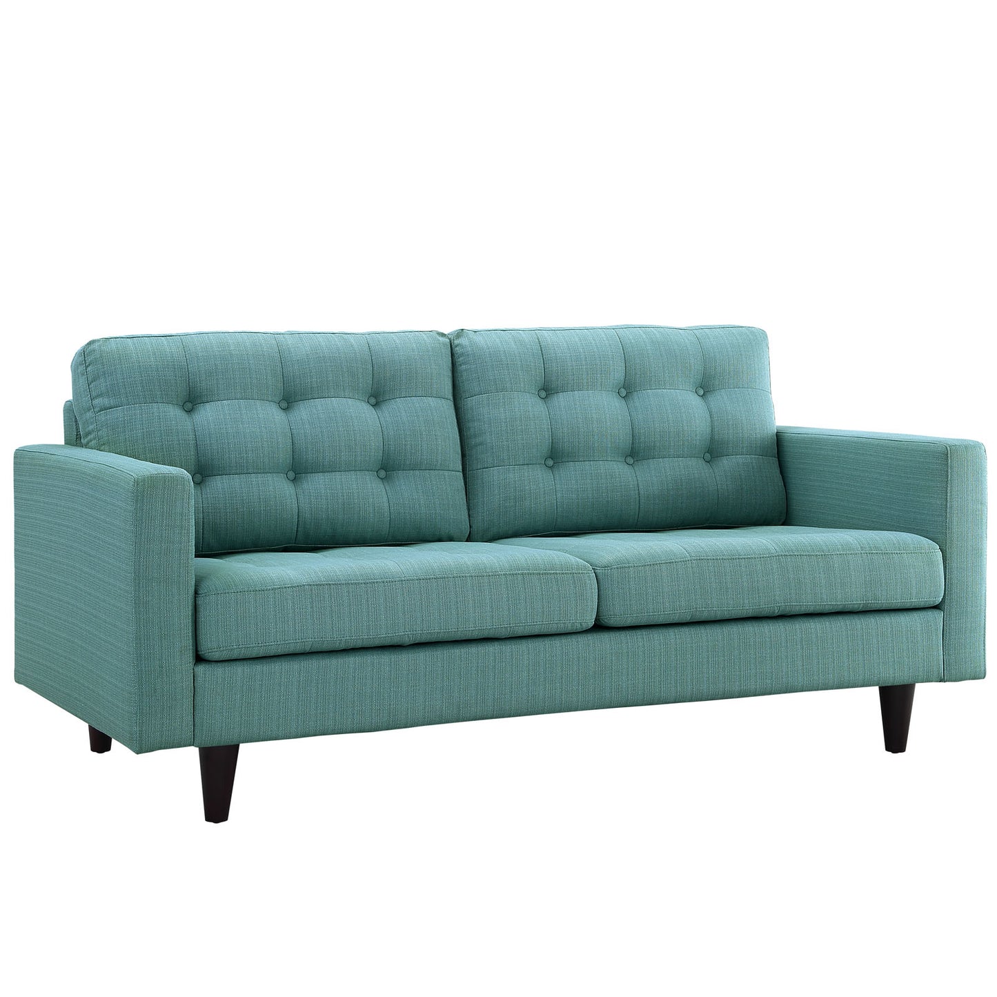 Loveseat tapizado en tela Empress de Modway