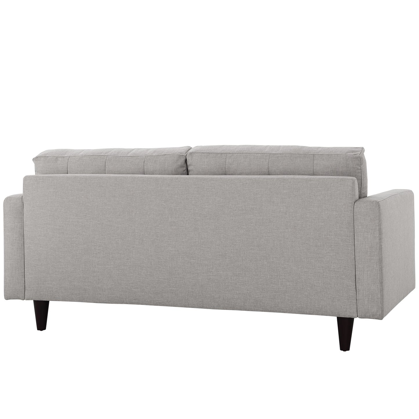 Loveseat tapizado en tela Empress de Modway