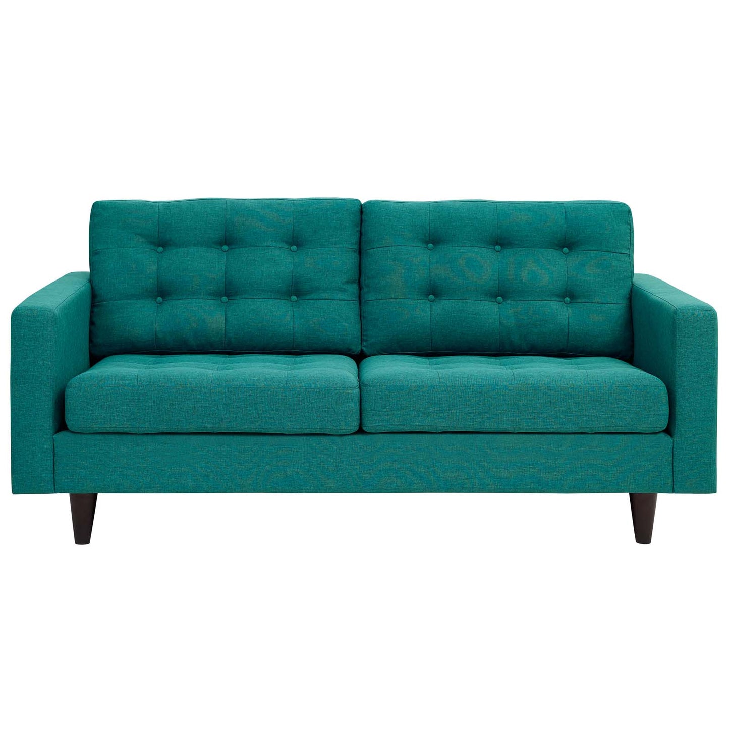 Loveseat tapizado en tela Empress de Modway