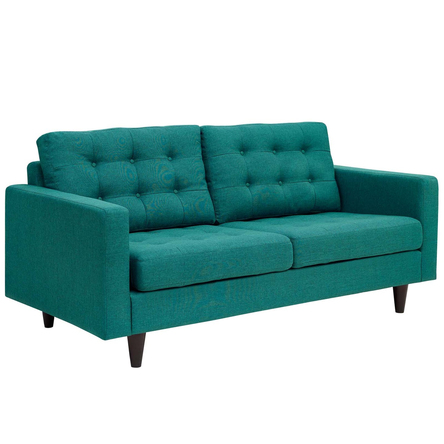 Loveseat tapizado en tela Empress de Modway