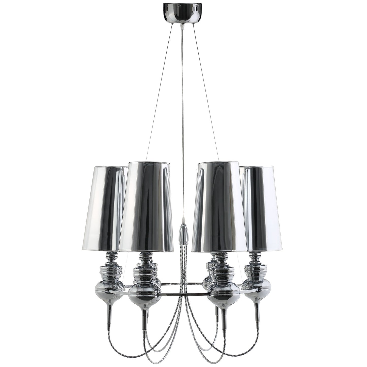 Lustre en acier inoxydable Tapestry de Modway