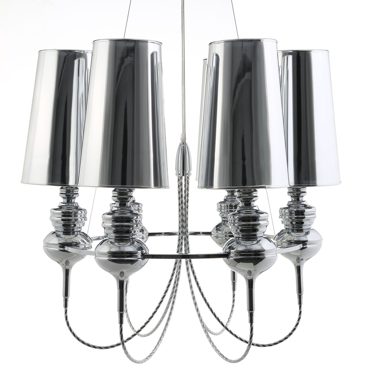 Lustre en acier inoxydable Tapestry de Modway