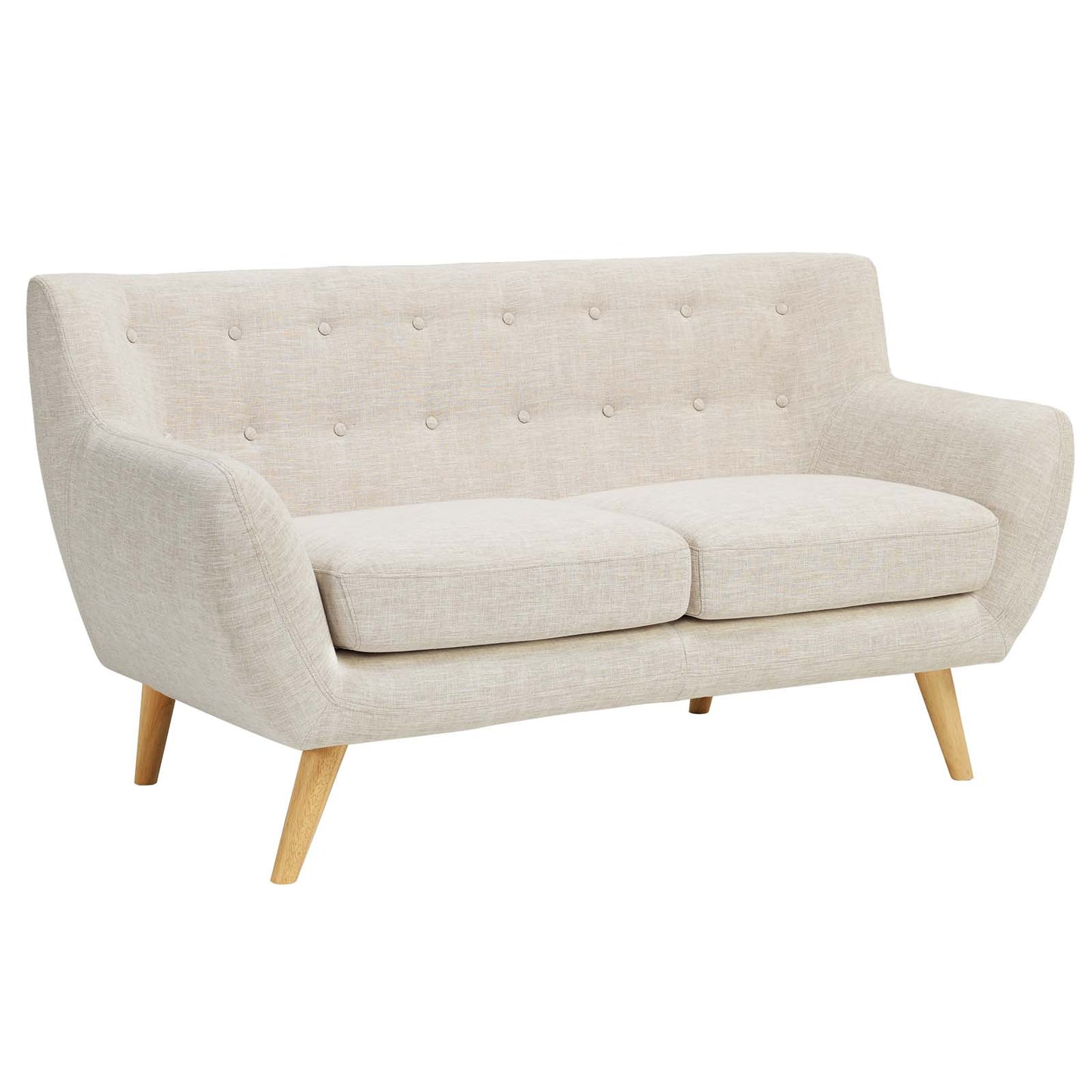 Remark Upholstered Fabric Loveseat