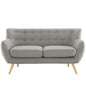 Remark Upholstered Fabric Loveseat