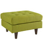 Empress Upholstered Fabric Ottoman