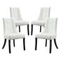 Noblesse Vinyl Dining Chair Set of 4