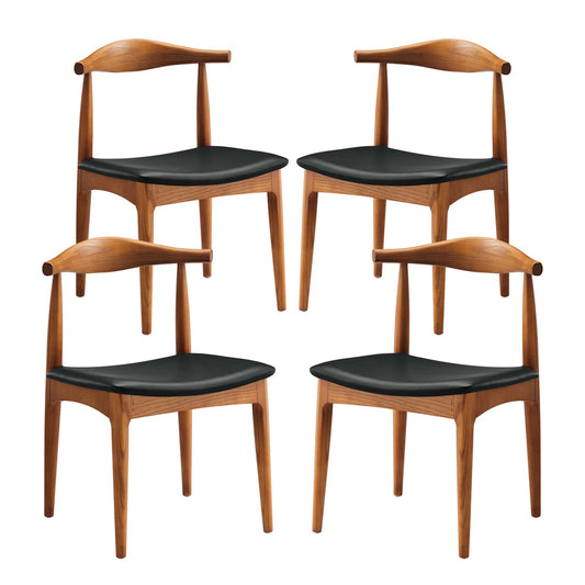 Tracy Wood Dining Chairs Set of 4