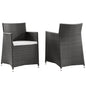 Junction Outdoor Patio Wicker Armchair Set of 2