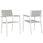 Maine Outdoor Patio Dining Armchair Set of 2