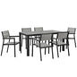 Maine 7 Piece Outdoor Patio Dining Set