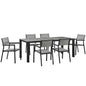 Maine 7 Piece Outdoor Patio Dining Set