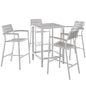 Maine 5 Piece Outdoor Patio Bar Set