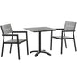 Maine 3 Piece Outdoor Patio Dining Set