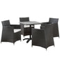 Junction 5 Piece Outdoor Patio Dining Set