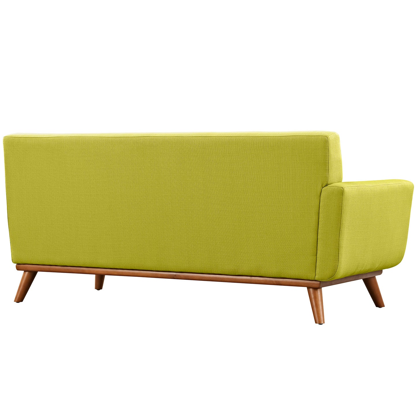 Loveseat tapizado de tela con brazo izquierdo Engage de Modway