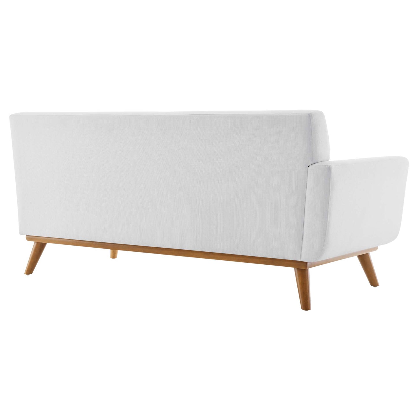 Loveseat tapizado de tela con brazo izquierdo Engage de Modway