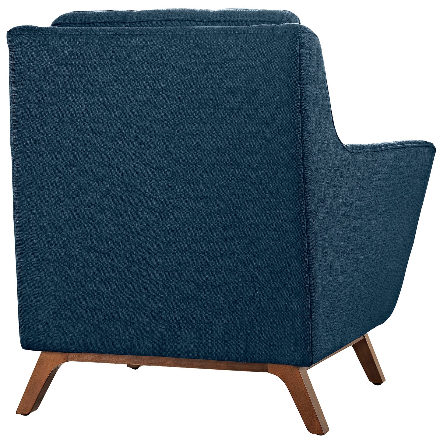Fauteuil en tissu rembourré Beguile