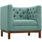 Panache Upholstered Fabric Armchair