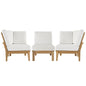 Marina 3 Piece Outdoor Patio Teak Set