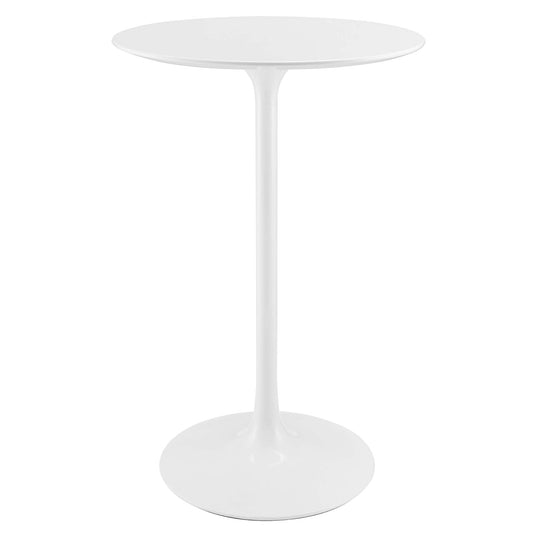 Mesa de bar redonda Lippa de 28" de Modway