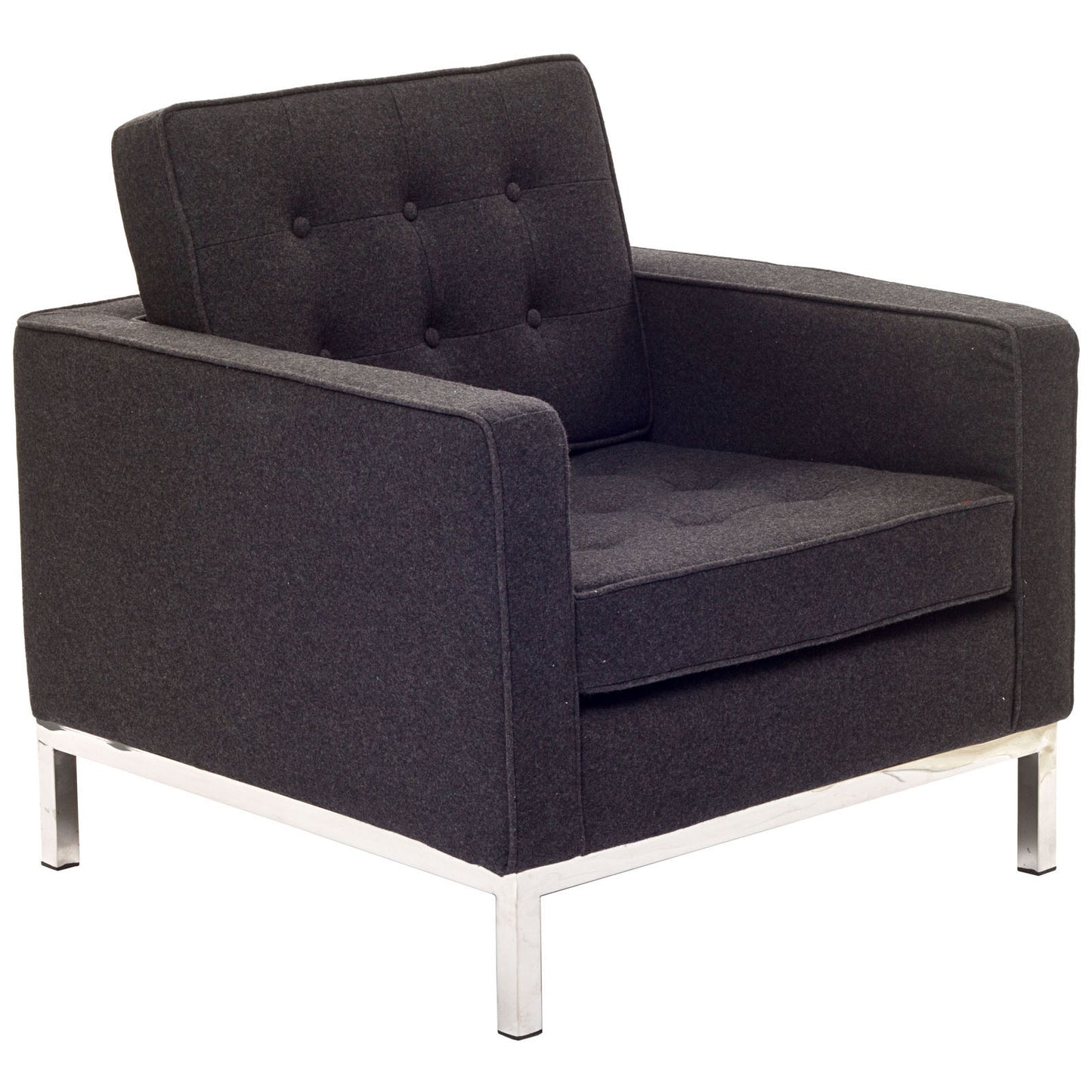 Fauteuil Loft en laine par Modway