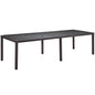 Convene 114" Outdoor Patio Dining Table