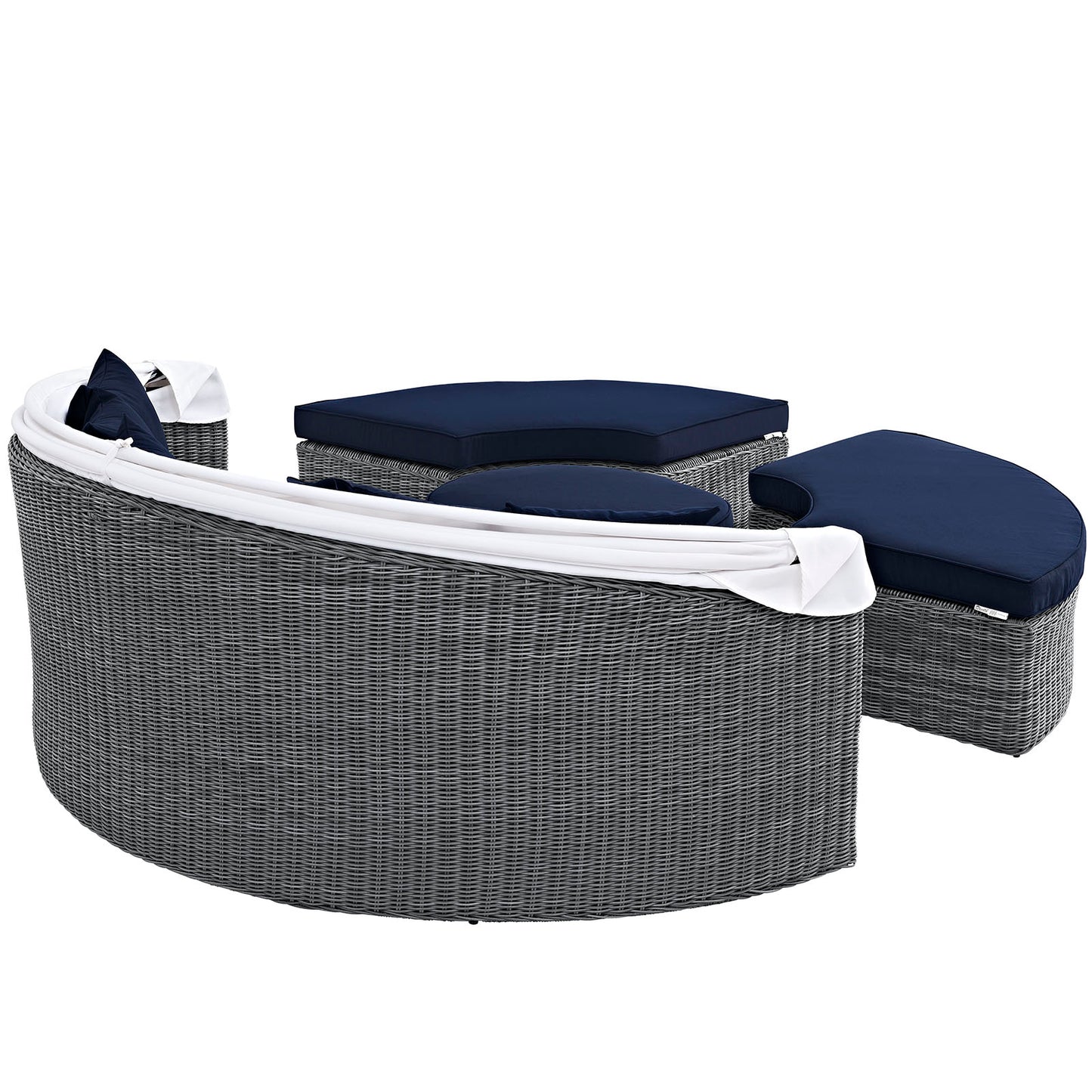 Summon Canopy Outdoor Patio Sunbrella® Daybed